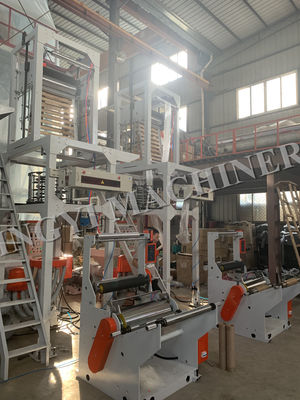 125KG HR 0.08MM HDPE Film Blowing Machine For Shopping Bag