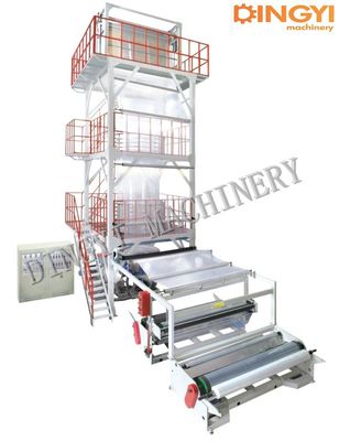 125Kw 2000mm HDPE LDPE LLDPE Máy đùn ldpe một lớp