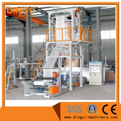 Máy thổi màng HDPE SGS CE 600MM cho túi áo thun