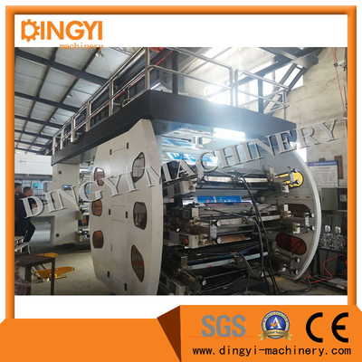 Nhãn BOPP PE Sáu màu Máy dập trung tâm trống uốn