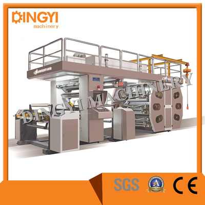 760MM Lá PVC UV Stack Sáu màu Máy in Ci Flexo tốc độ cao