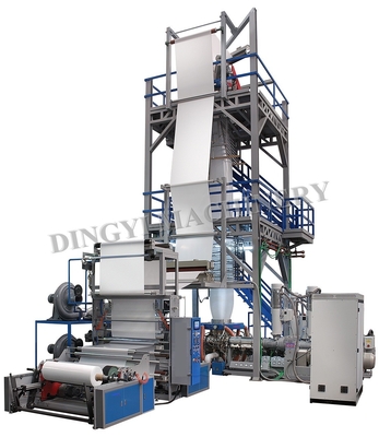 Máy thổi màng ép đùn Aba 3 lớp hoàn toàn tự động