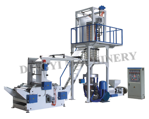 Máy thổi màng túi tinh bột ngô phân hủy sinh học kéo căng